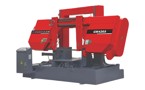 吉首GW4265双柱龙门卧式带锯床