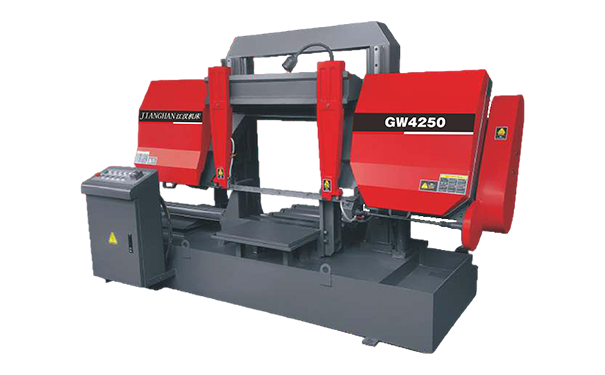 吉首GW4250双柱龙门卧式带锯床