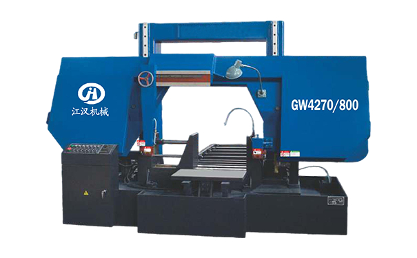 吉首GW4270/800双柱龙门卧式带锯床